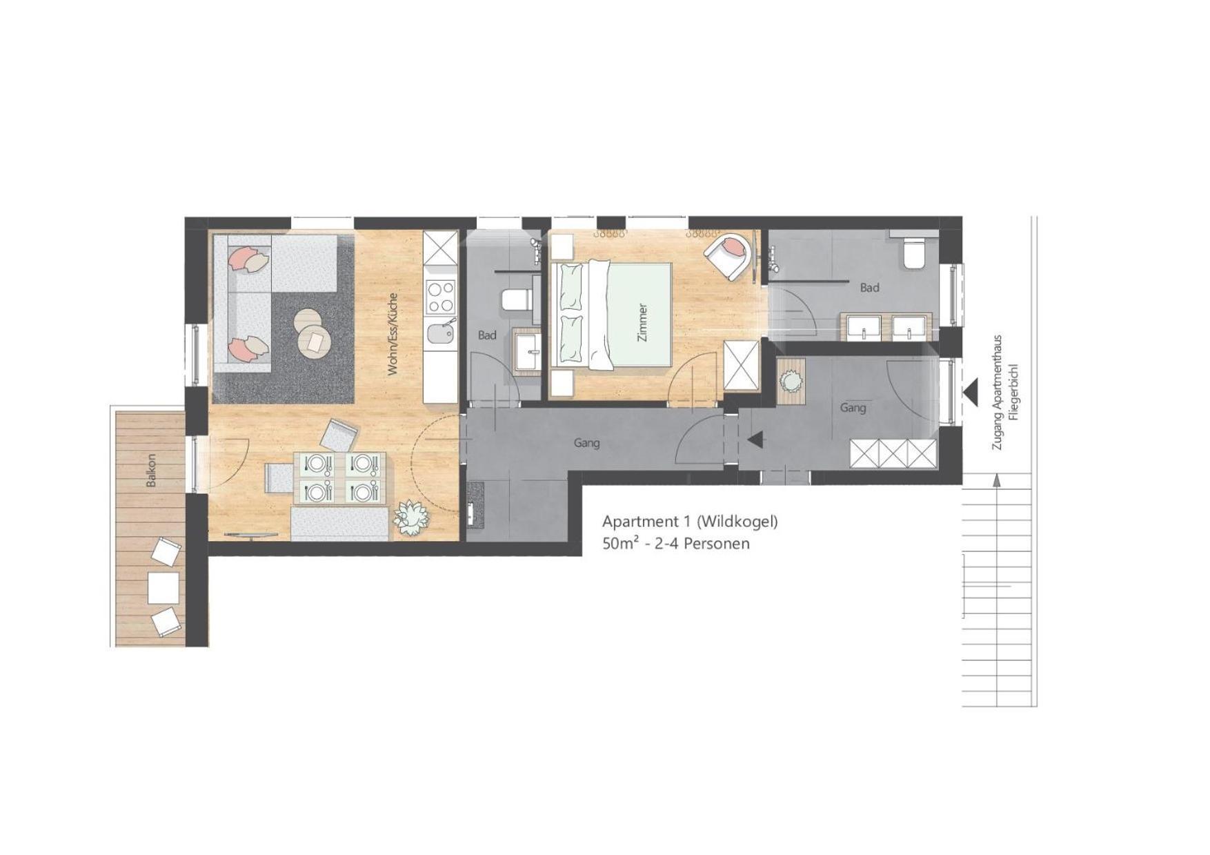 Apartments Fliegerbichl - Familie Voithofer Bramberg am Wildkogel Εξωτερικό φωτογραφία